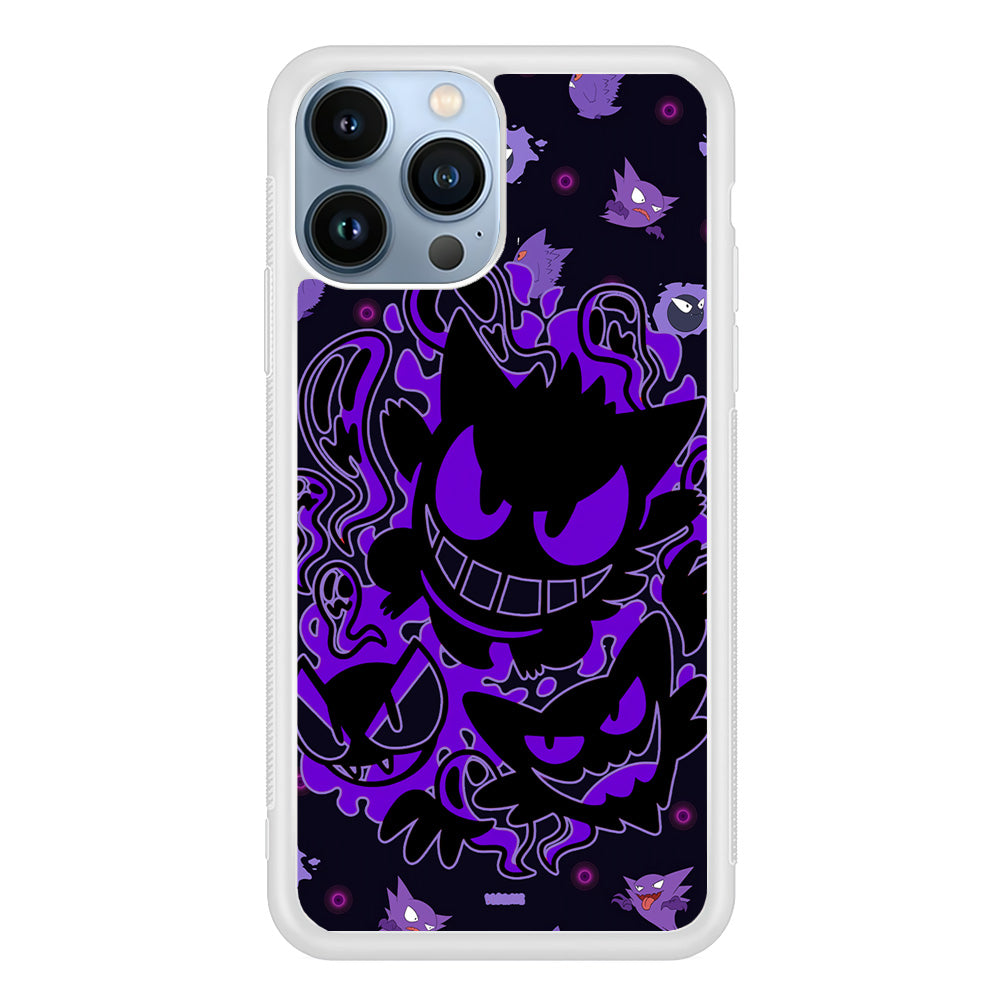 Pokemon Scary Smile from Gengar iPhone 13 Pro Max Case