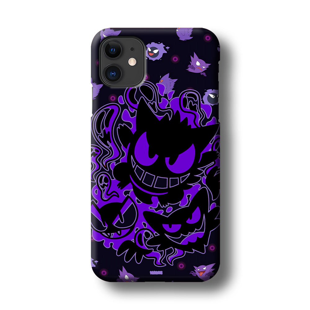 Pokemon Scary Smile from Gengar iPhone 11 Case