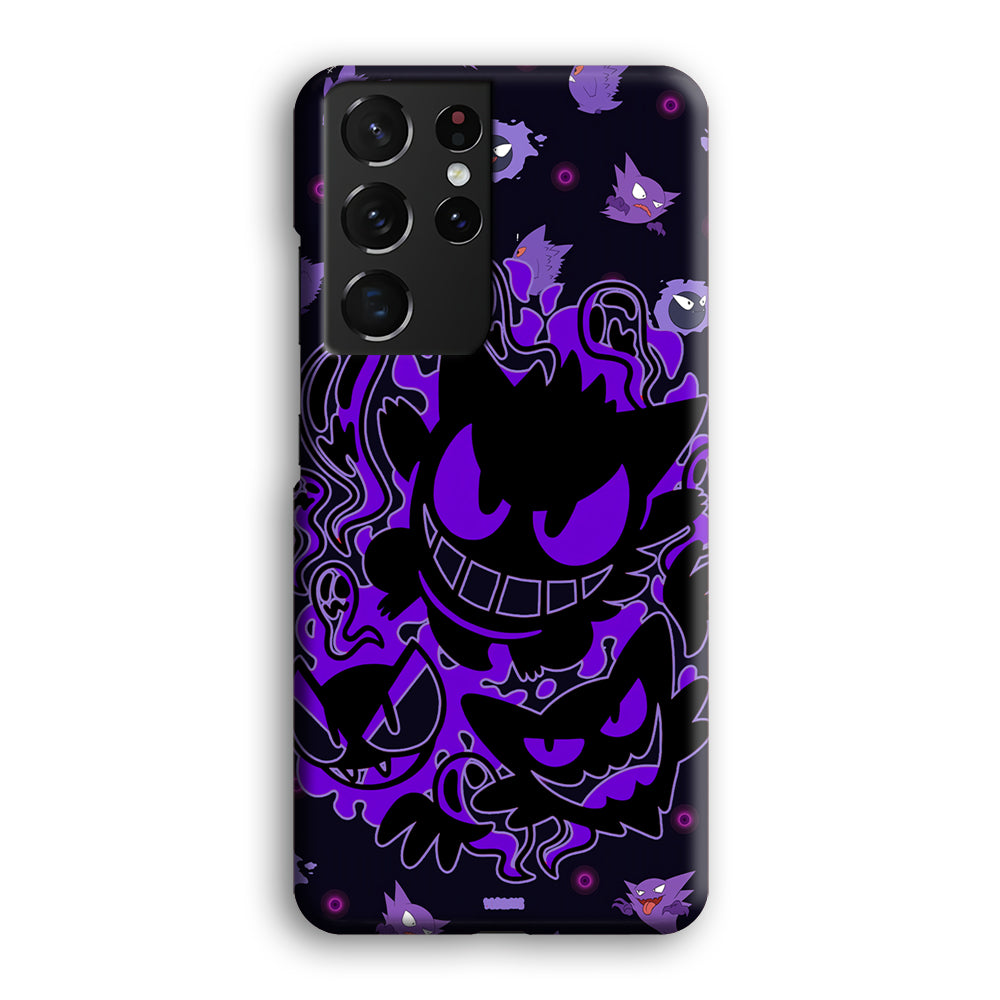 Pokemon Scary Smile from Gengar Samsung Galaxy S21 Ultra Case