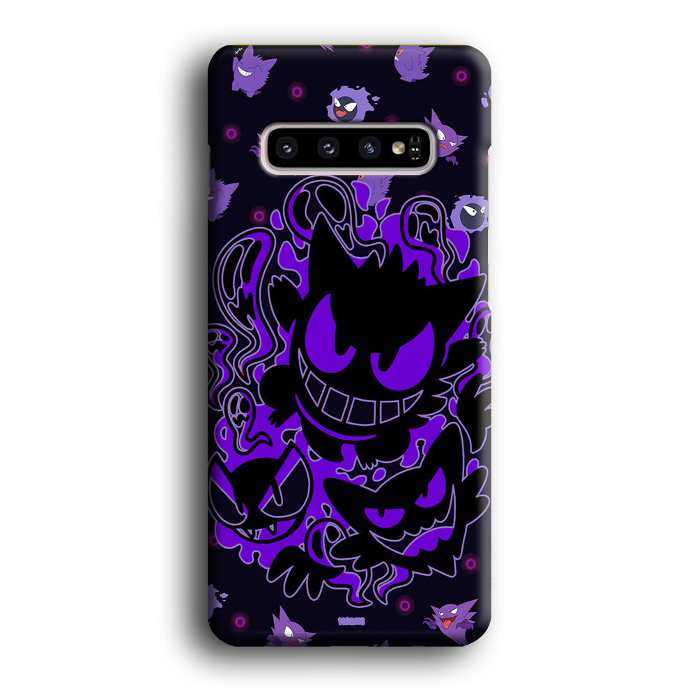 Pokemon Scary Smile from Gengar Samsung Galaxy S10 Case