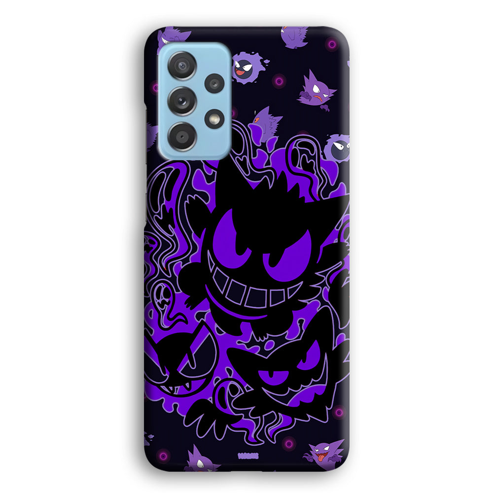 Pokemon Scary Smile from Gengar Samsung Galaxy A52 Case