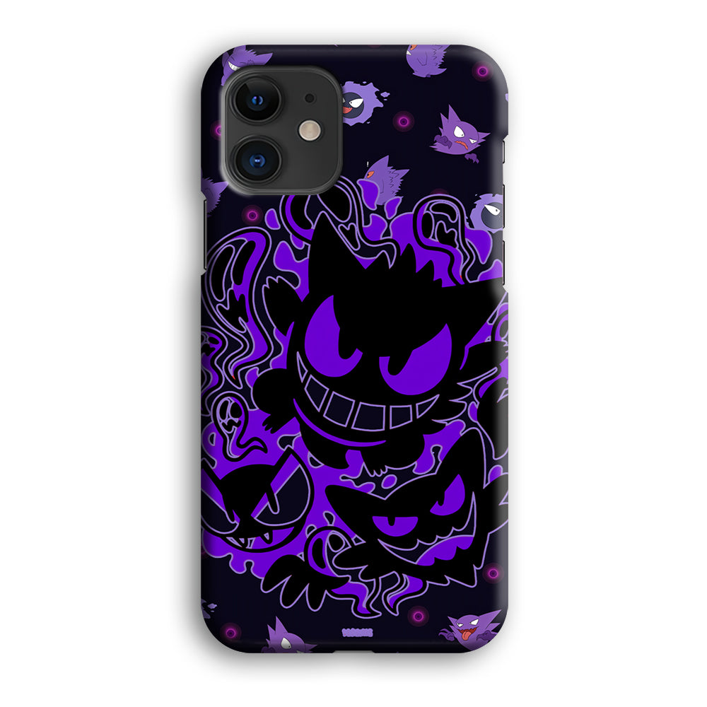 Pokemon Scary Smile from Gengar iPhone 12 Case