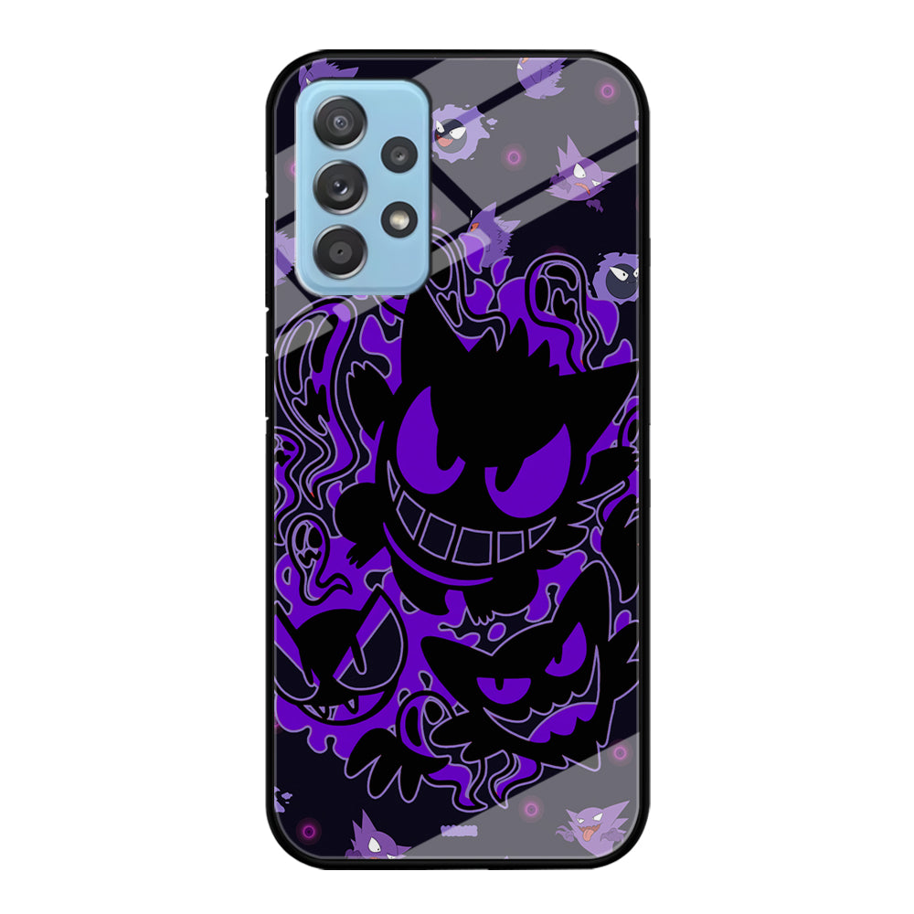 Pokemon Scary Smile from Gengar Samsung Galaxy A52 Case