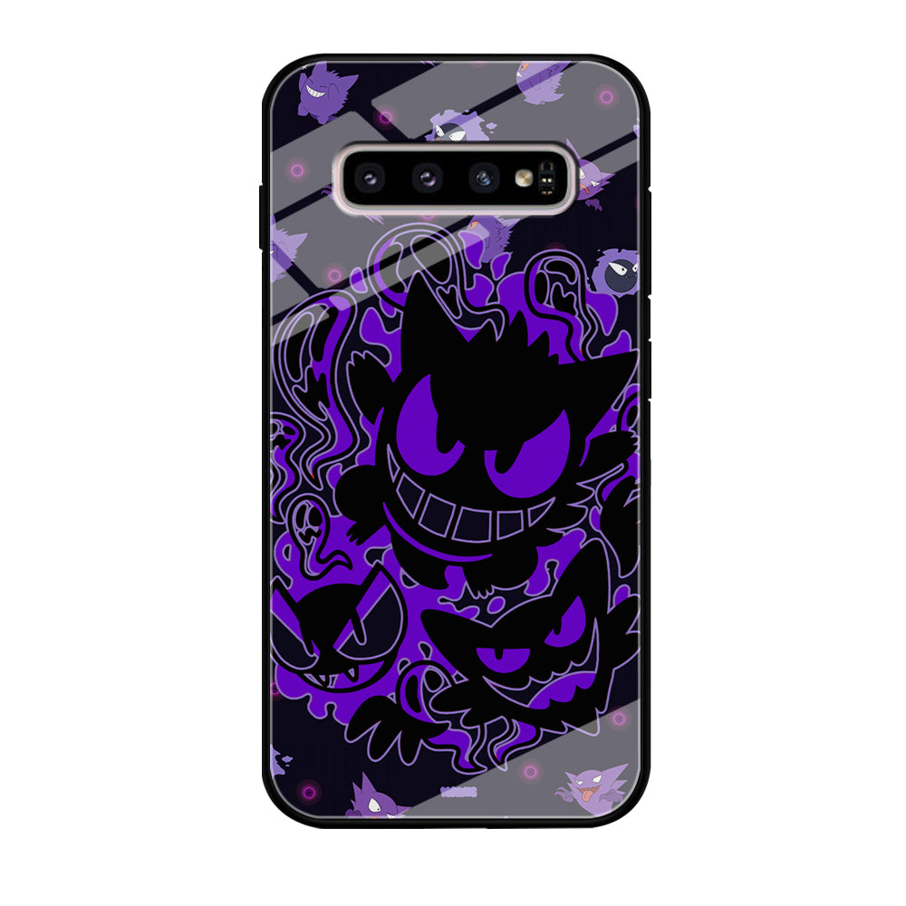 Pokemon Scary Smile from Gengar Samsung Galaxy S10 Case