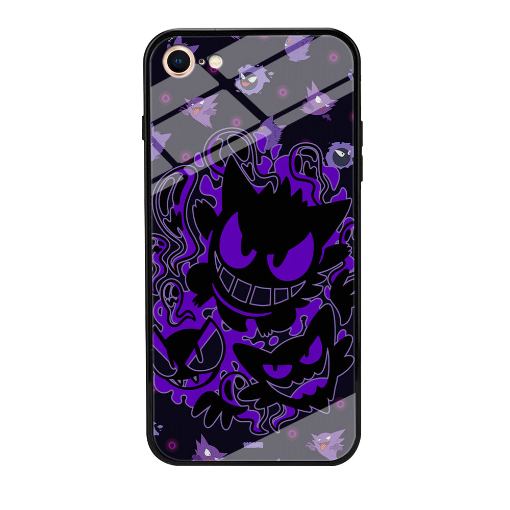 Pokemon Scary Smile from Gengar iPhone 8 Case