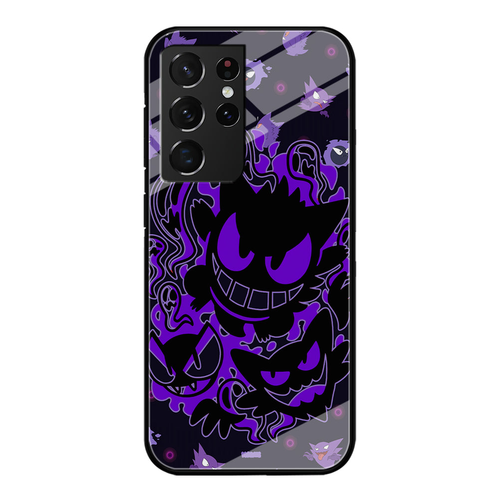 Pokemon Scary Smile from Gengar Samsung Galaxy S21 Ultra Case