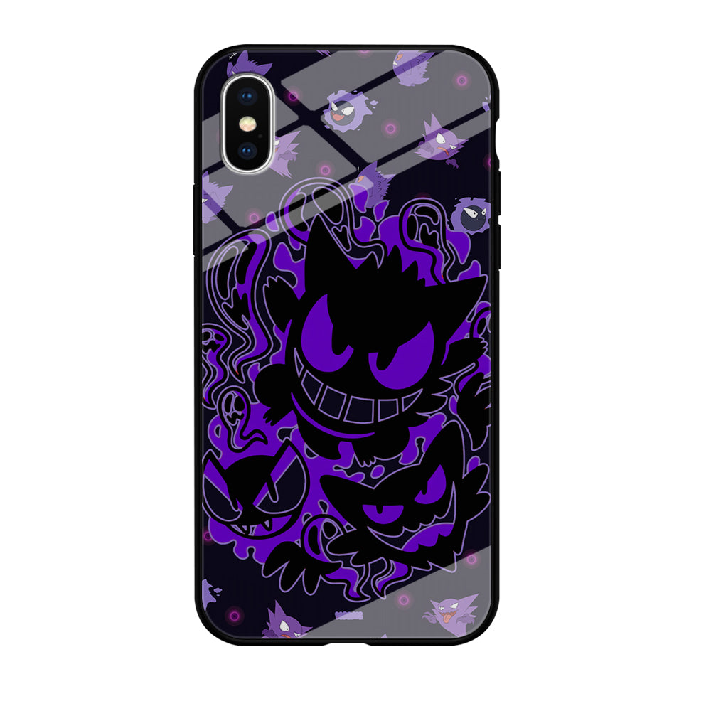 Pokemon Scary Smile from Gengar iPhone XS Case