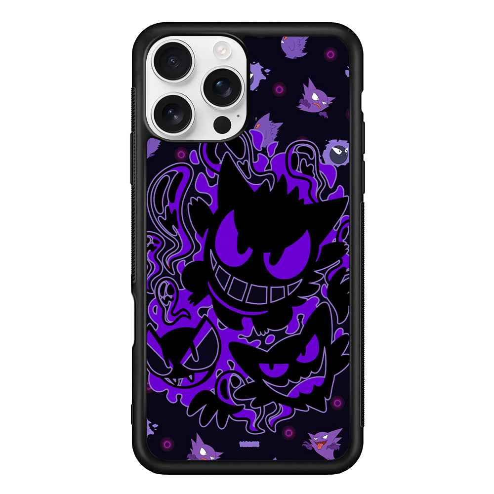 Pokemon Scary Smile from Gengar iPhone 16 Pro Case