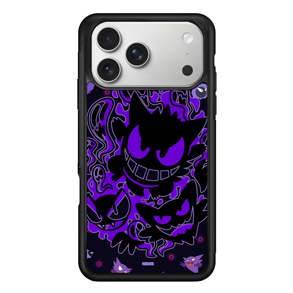 Pokemon Scary Smile from Gengar iPhone 17 Pro Case