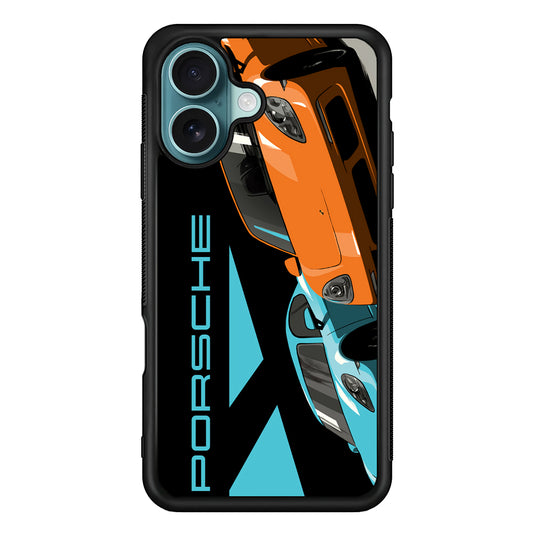 Porsche Corner Art iPhone 17 Case