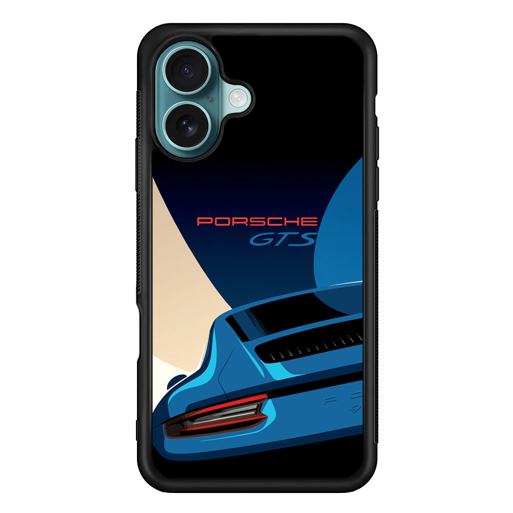 Porsche GTS Cartoon Mode iPhone 17 Case