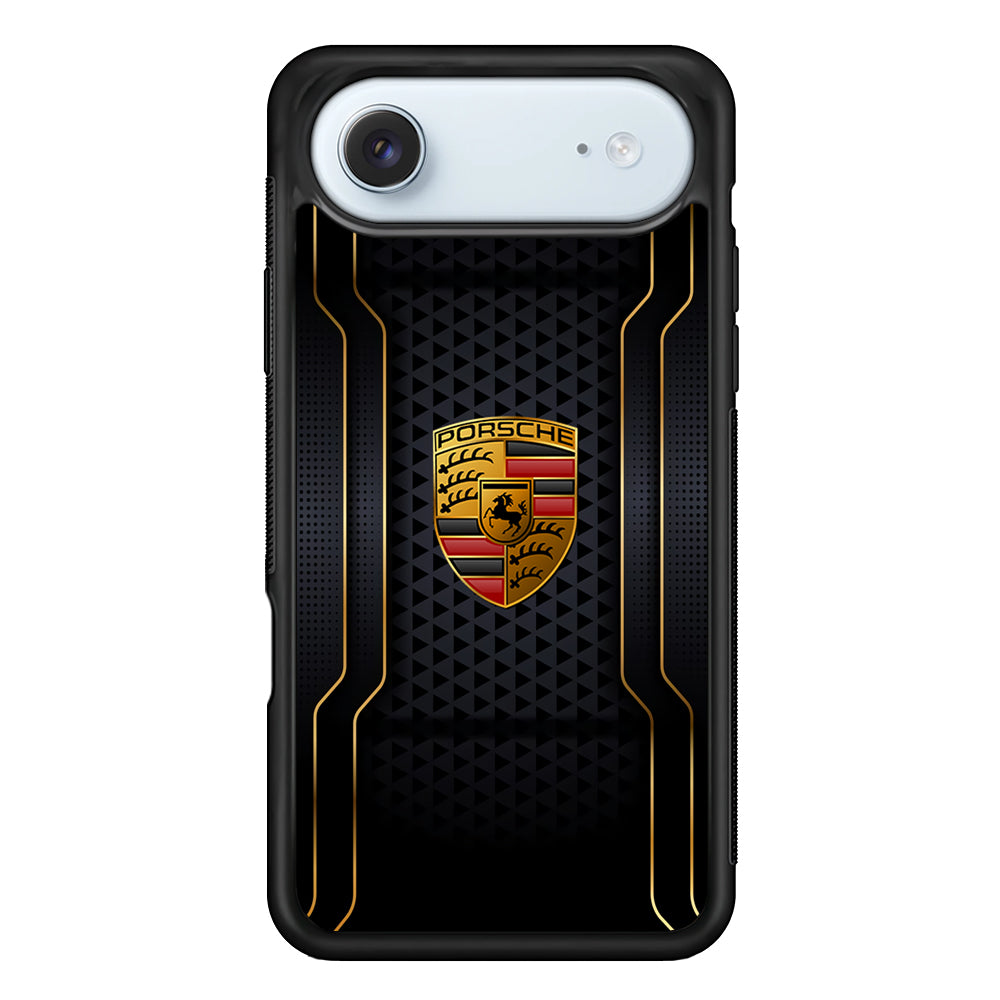 Porsche Line in Gold iPhone 17 Air Case