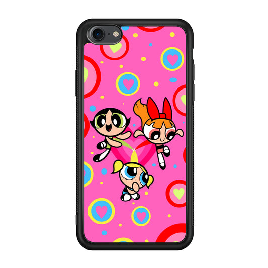 Powerpuff Girls Doodle Of Love iPhone 8 Case