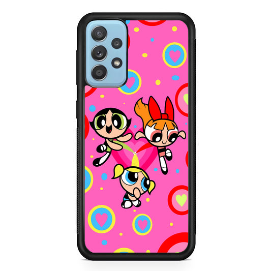 Powerpuff Girls Doodle Of Love Samsung Galaxy A52 Case