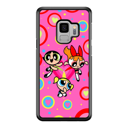 Powerpuff Girls Doodle Of Love Samsung Galaxy S9 Case