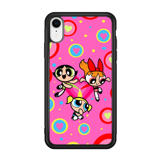 Powerpuff Girls Doodle Of Love iPhone XR Case