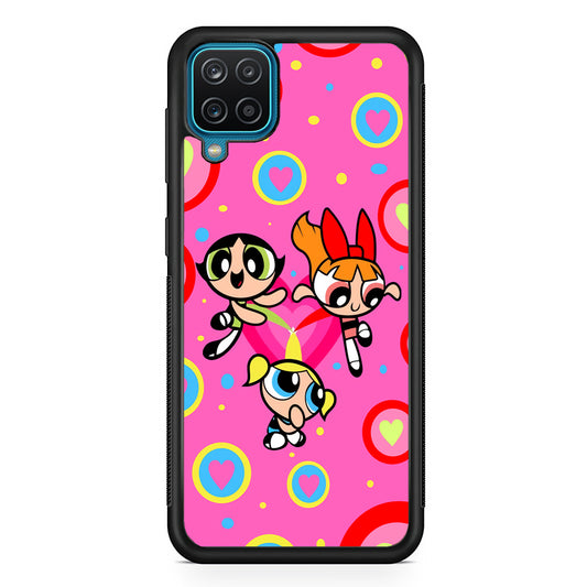 Powerpuff Girls Doodle Of Love Samsung Galaxy A12 Case