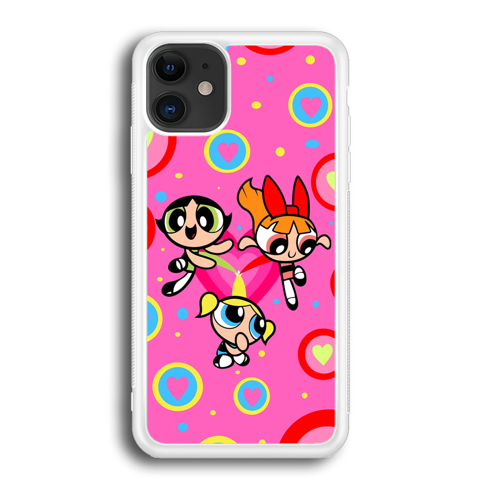 Powerpuff Girls Doodle Of Love iPhone 12 Case