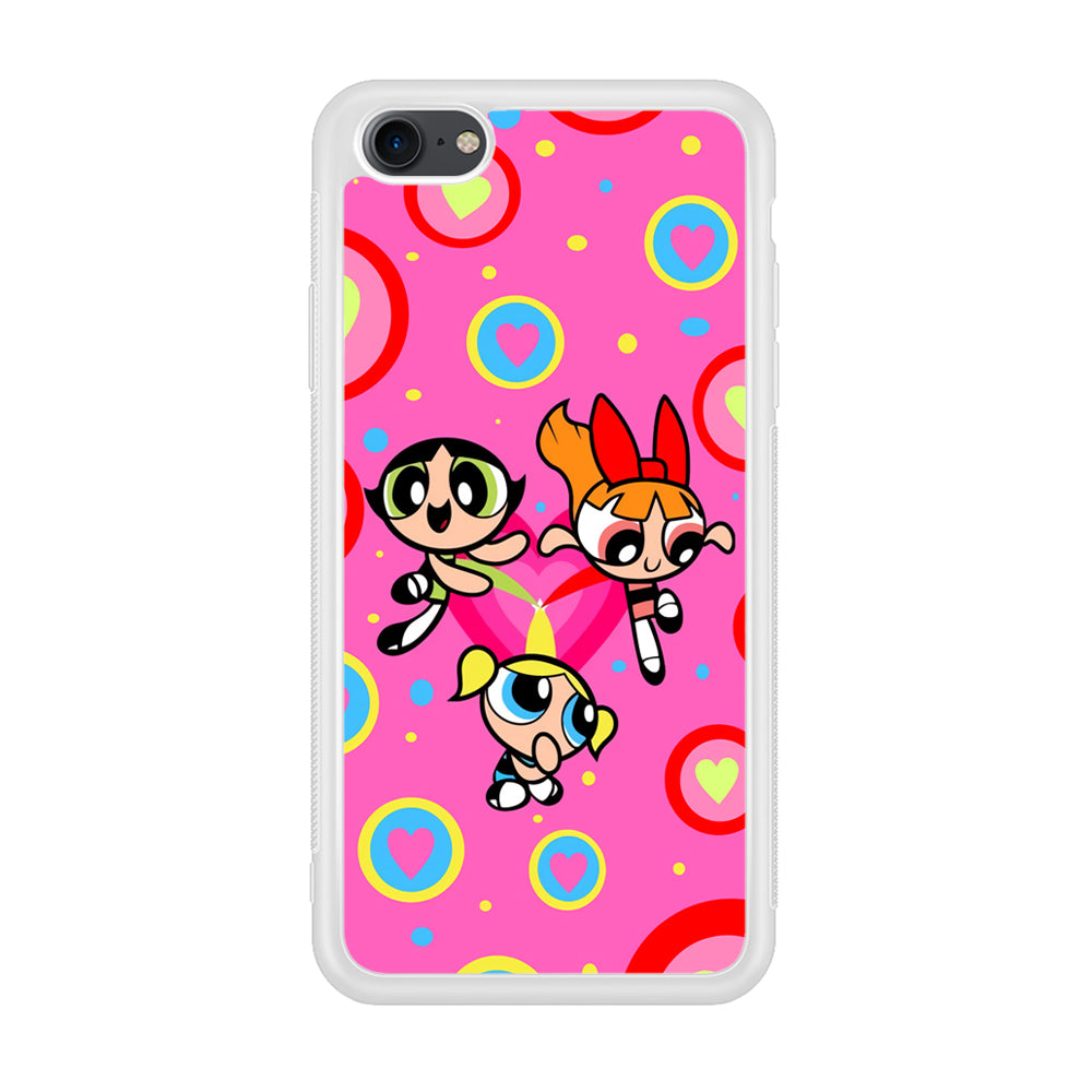 Powerpuff Girls Doodle Of Love iPhone 7 Case