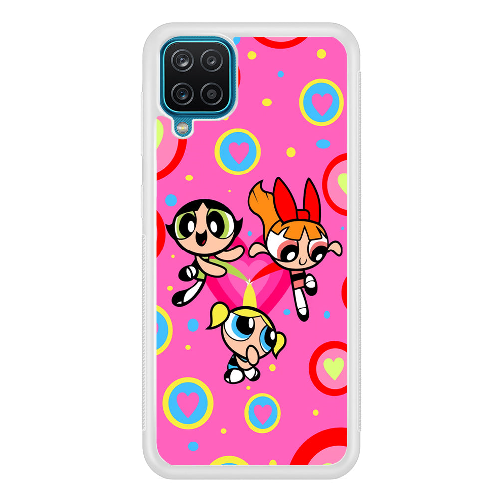 Powerpuff Girls Doodle Of Love Samsung Galaxy A12 Case