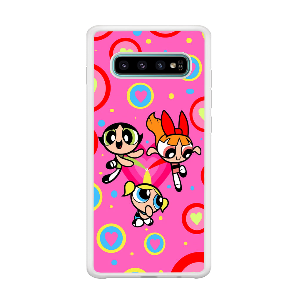 Powerpuff Girls Doodle Of Love Samsung Galaxy S10 Case