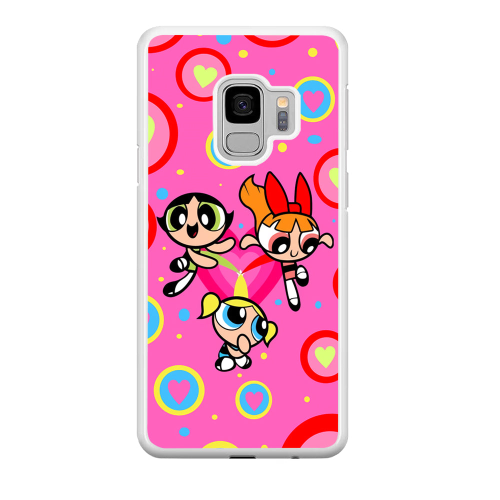Powerpuff Girls Doodle Of Love Samsung Galaxy S9 Case
