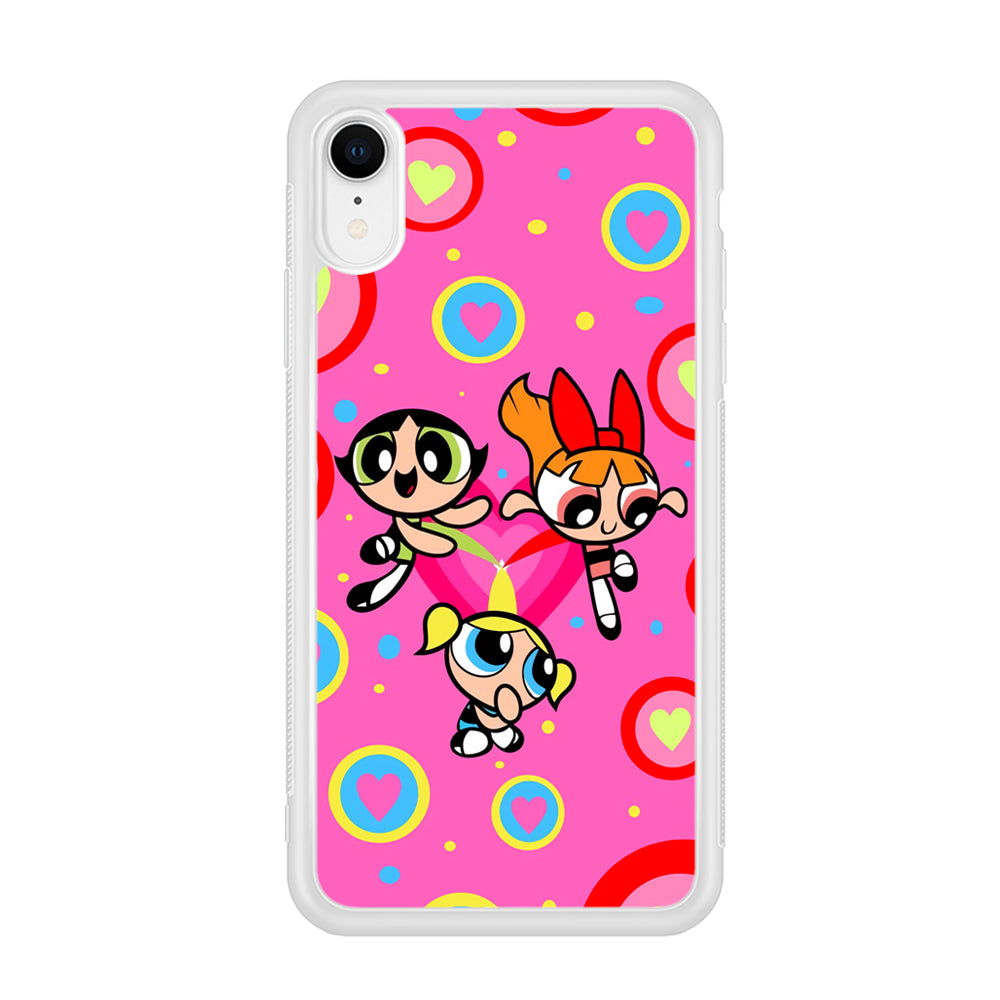 Powerpuff Girls Doodle Of Love iPhone XR Case