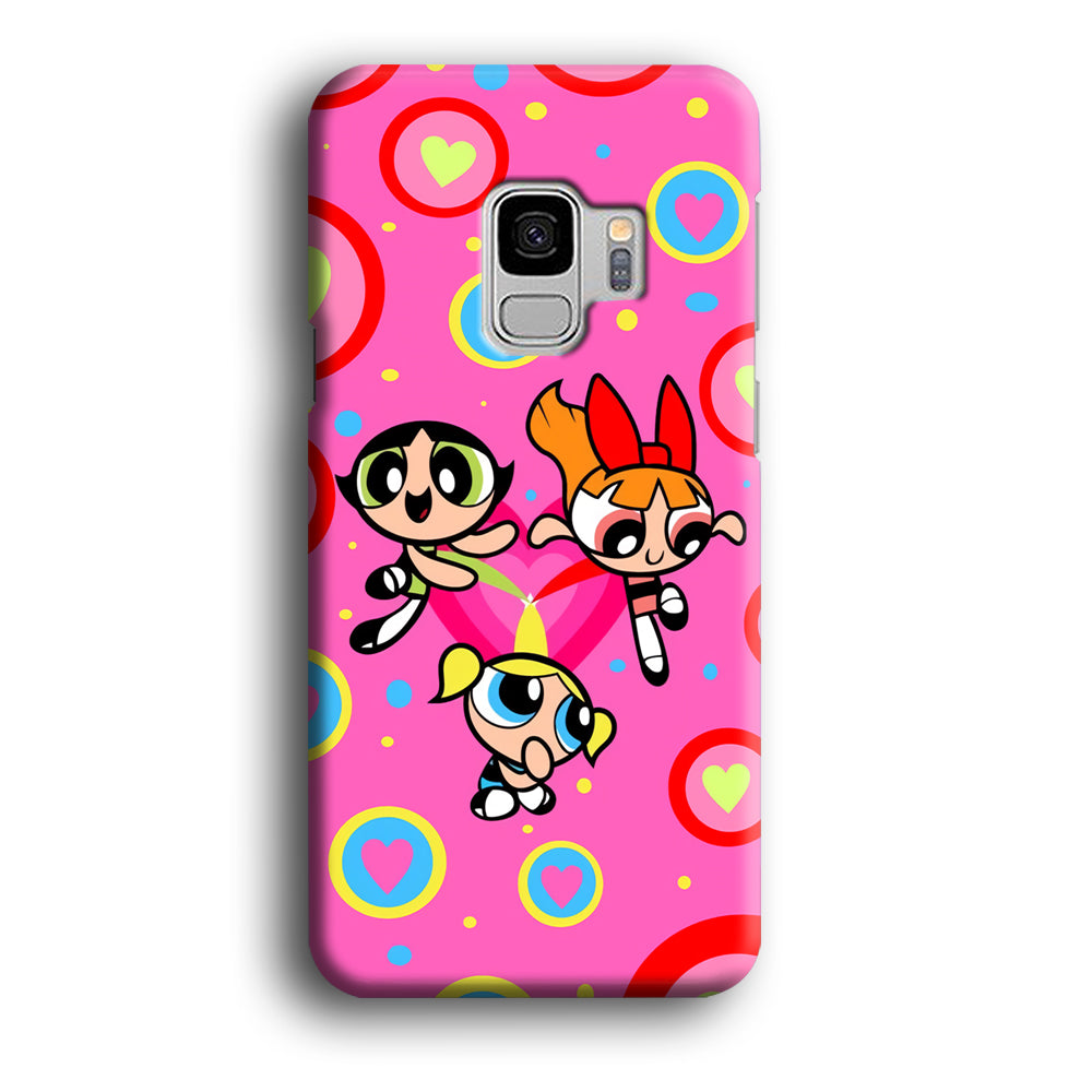 Powerpuff Girls Doodle Of Love Samsung Galaxy S9 Case