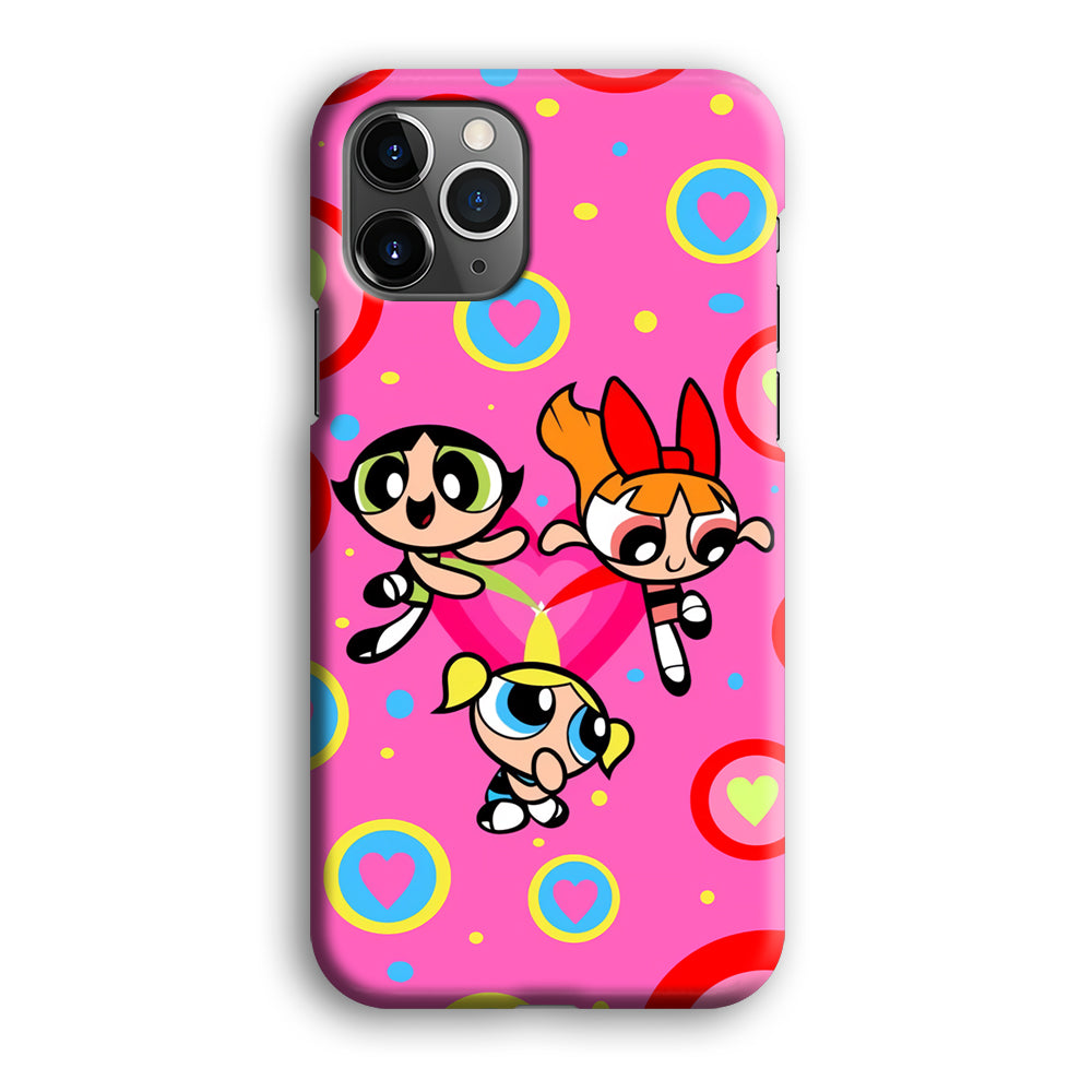 Powerpuff Girls Doodle Of Love iPhone 12 Pro Case