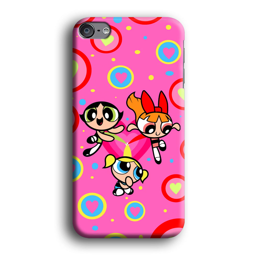 Powerpuff Girls Doodle Of Love iPod Touch 6 Case