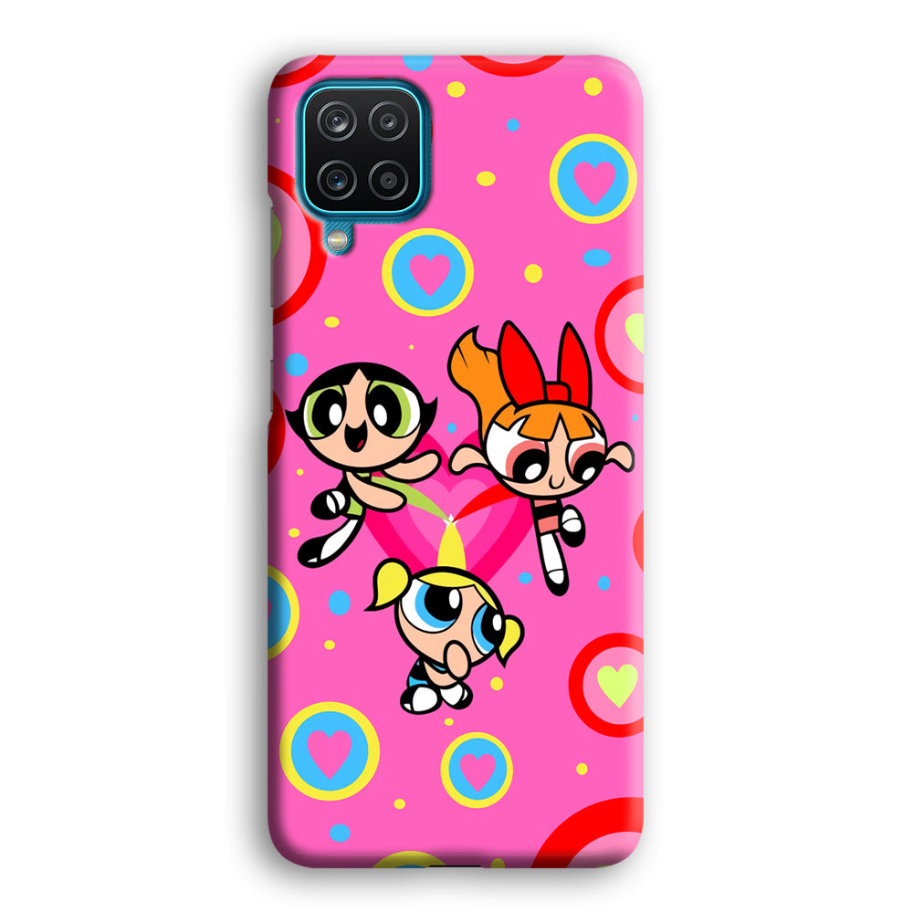 Powerpuff Girls Doodle Of Love Samsung Galaxy A12 Case