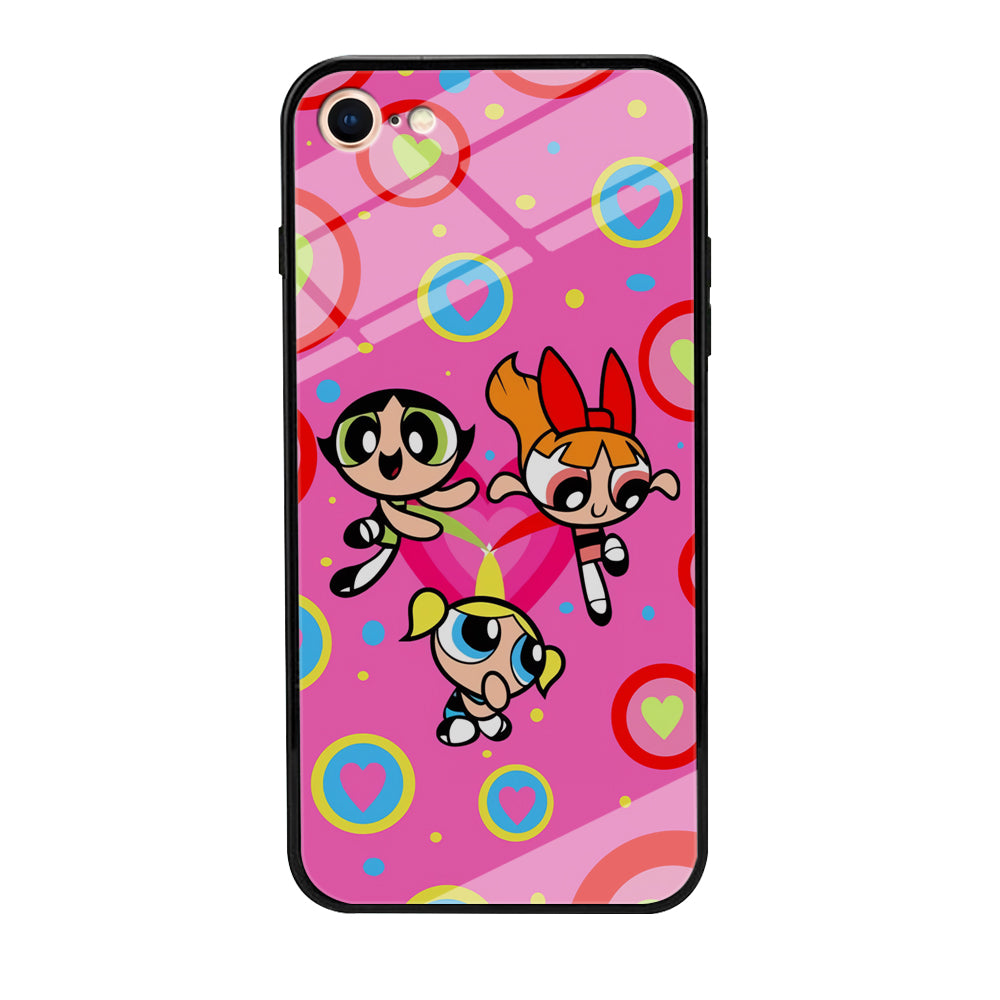 Powerpuff Girls Doodle Of Love iPhone 7 Case