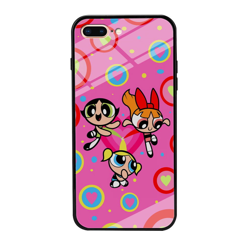 Powerpuff Girls Doodle Of Love iPhone 8 Plus Case