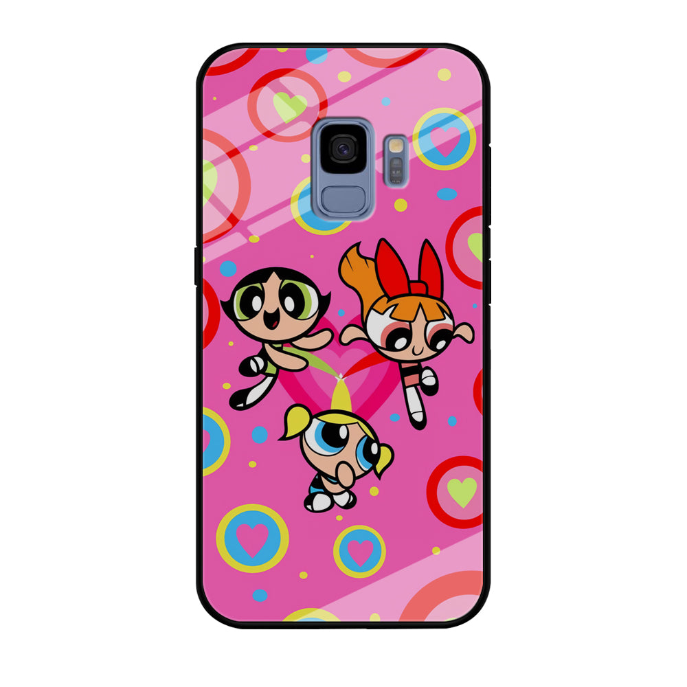 Powerpuff Girls Doodle Of Love Samsung Galaxy S9 Case