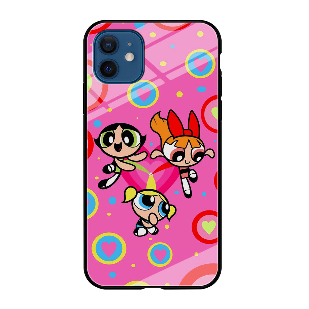 Powerpuff Girls Doodle Of Love iPhone 12 Case