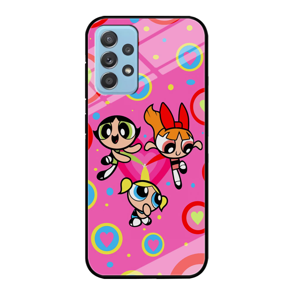 Powerpuff Girls Doodle Of Love Samsung Galaxy A72 Case