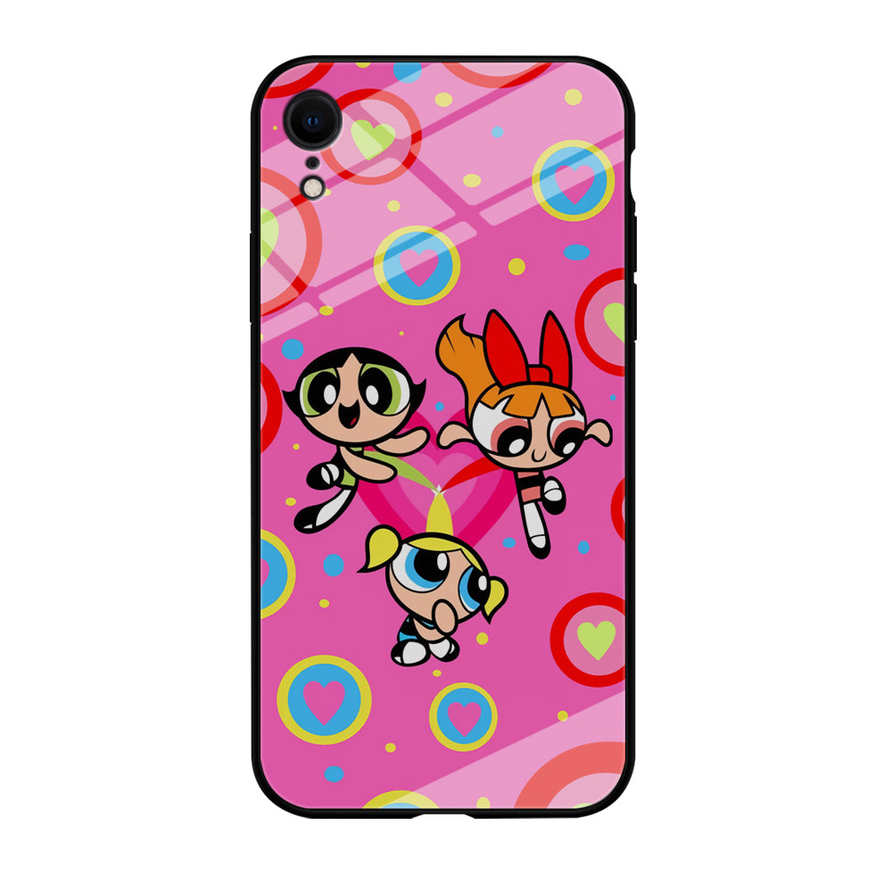 Powerpuff Girls Doodle Of Love iPhone XR Case