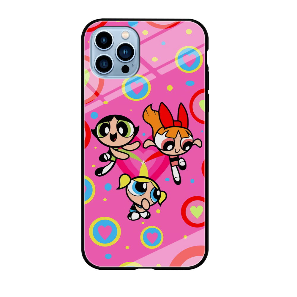 Powerpuff Girls Doodle Of Love iPhone 12 Pro Max Case