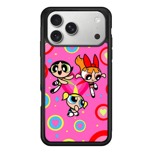 Powerpuff Girls Doodle Of Love iPhone 17 Pro Case