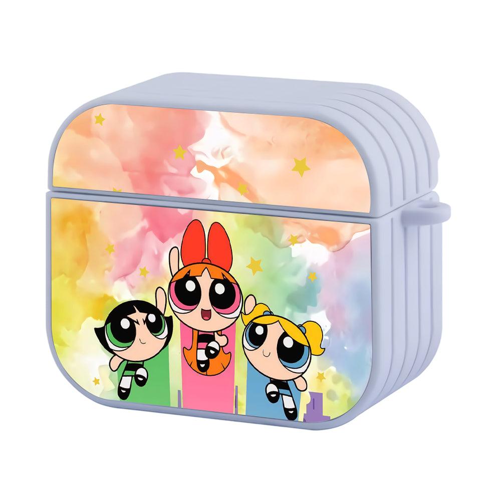 Powerpuff Girls Fly High to The Sky Apple Airpods 4 Case White