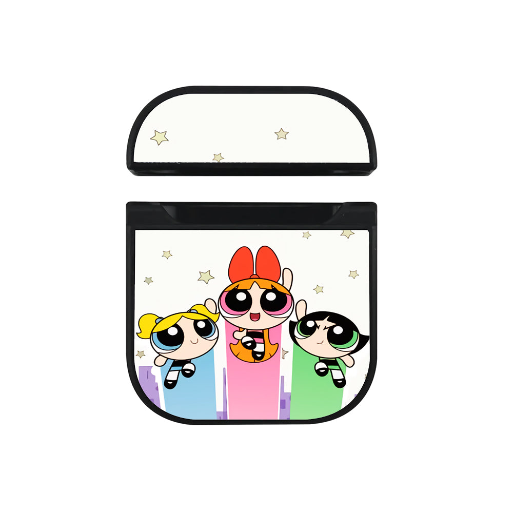 Powerpuff Girls Full Team Apple Airpods Case Black