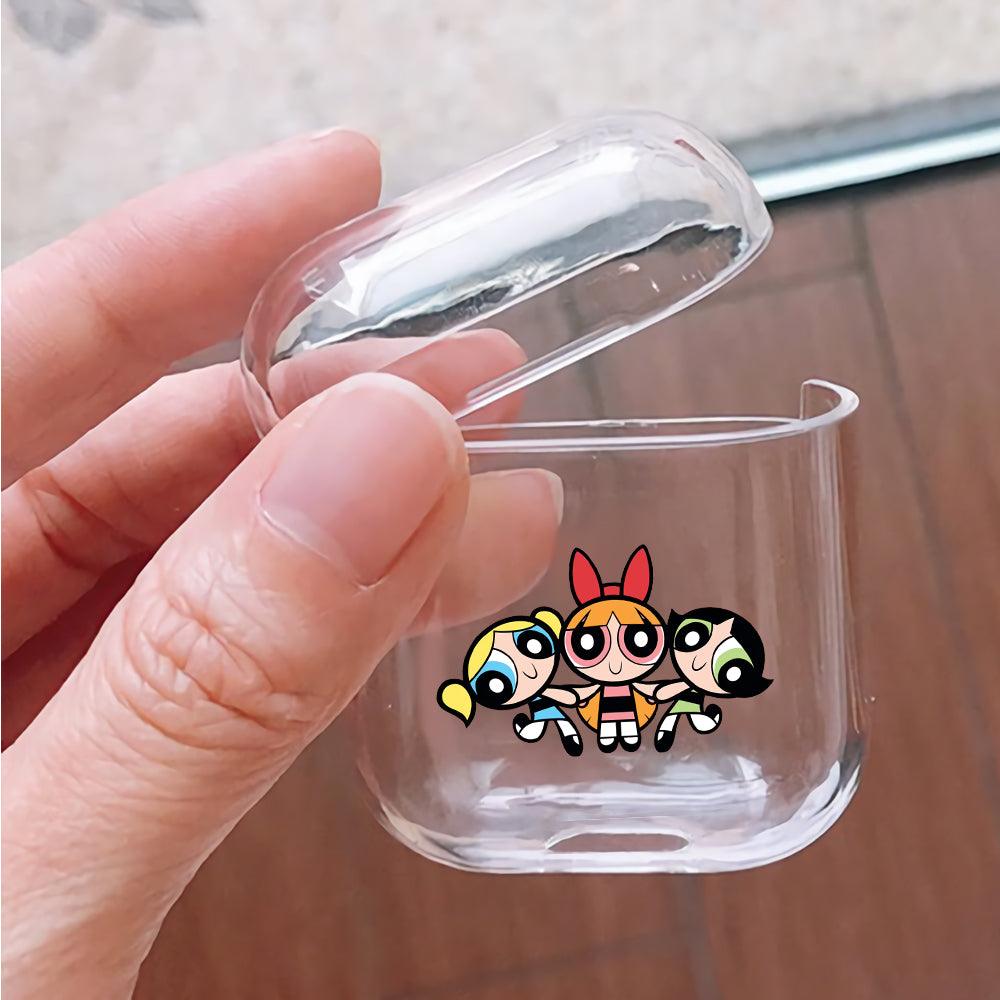 Powerpuff Girls Teammate Apple Airpods Clear Case
