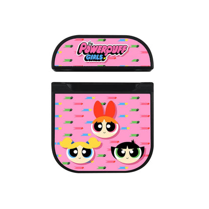 Powerpuff Girls Triangle of Hero Apple Airpods Case Black