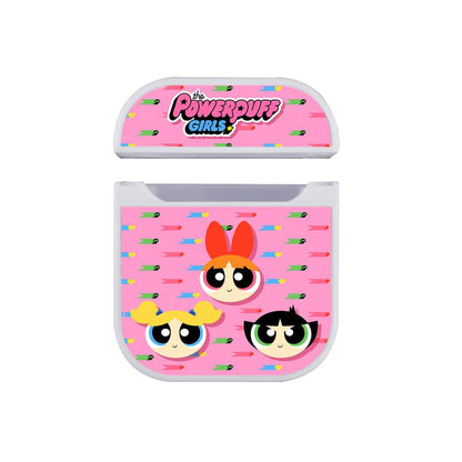 Powerpuff Girls Triangle of Hero Apple Airpods Case White