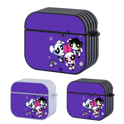 Powerpuff Purple Net Apple Airpods 4 Case