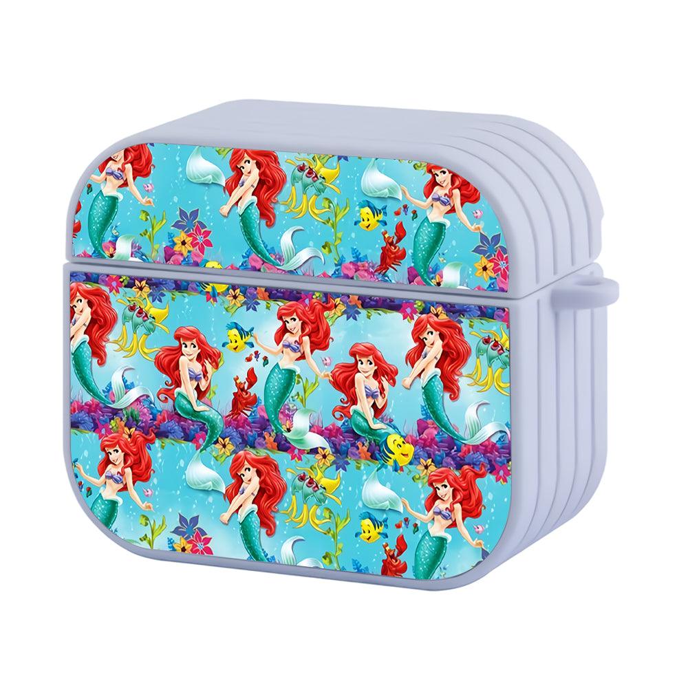 Princesses Mermaid Ariel Apple Airpods 4 Case White