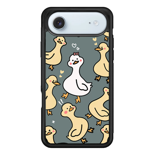 Princess of Duck Patern Wallpaper iPhone 17 Air Case