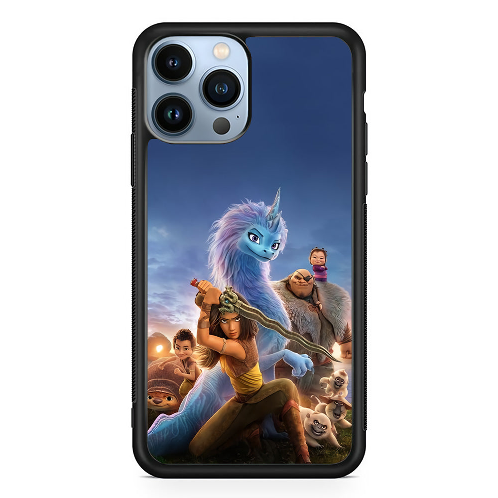 Raya And The Last Dragon Team iPhone 15 Pro Case - Carneyforia