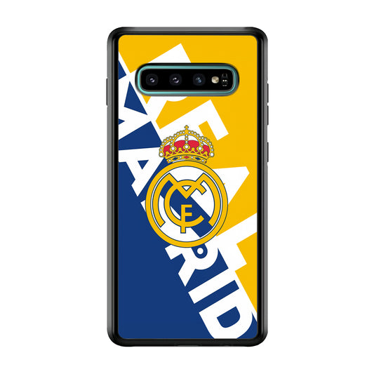 Real Madrid Bold Sensing Samsung Galaxy S10 Plus Case