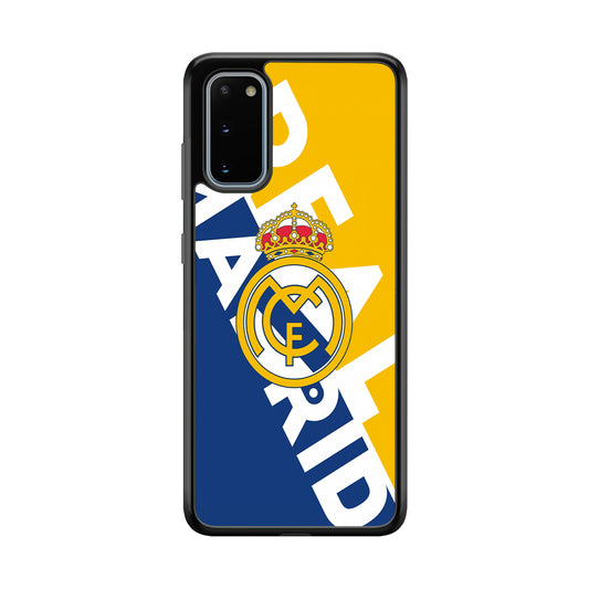 Real Madrid Bold Sensing Samsung Galaxy S20 Case